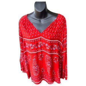 🌸4/$20🌸 V-Neck Boho Blouse